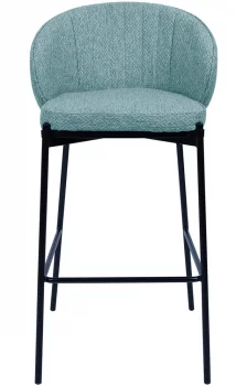 Стул барный Milan 52X54X102 CM бирюзовый
