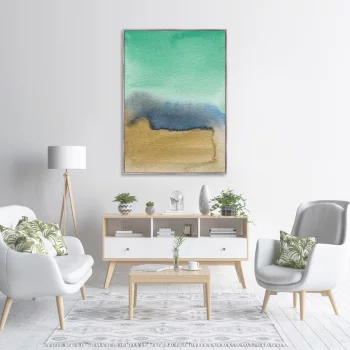 Постер на холсте Sky in early June 75X105 CM