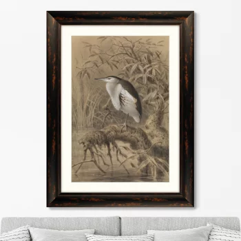 Постер Bird by the lake 61X81 CM