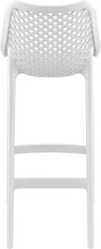 Стул пластиковый барный Air 45X53X105 CM белый