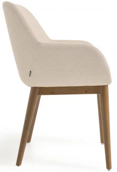 Стул Konna 59X55X83 CM бежевый