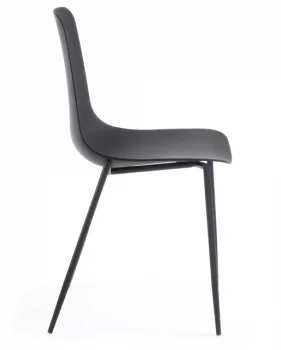 Стул на стальном каркасе Whatts 88X47X52 CM черный