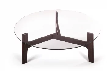 Стол журнальный Вуд 90X35X90 CM