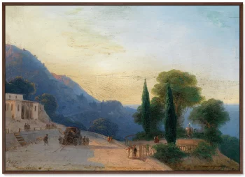 Постер Summer day in Crimea 105X75 CM