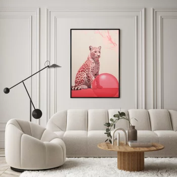 Постер на холсте The pink ones 75X105 CM