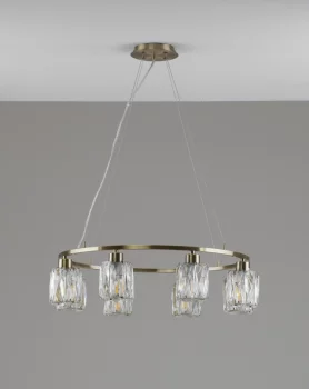 Подвесная люстра Prismique 62X62X160 CM