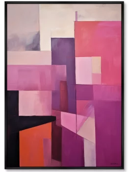 Постер на холсте Espace urbain 75X105 CM