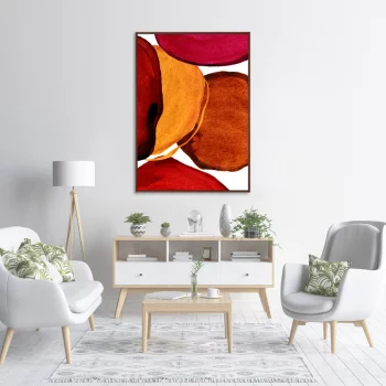 Постер на холсте Forms and colors 75X105 CM
