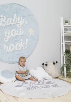 Хлопковый ковёр Little Superstar Ø120 CM