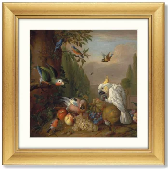 Постер A cockatoo birds 61X61 CM
