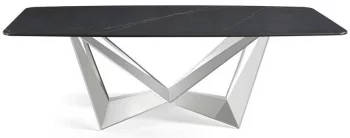 Стильный обеденный стол Rect 240X110X75 CM чёрный