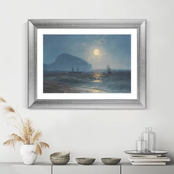 Постер Moonlit night 81X61 CM