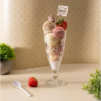 Бокал для коктейля 300 мл "Триумф" d 8 см h19 см Milkshake ОСЗ [12]