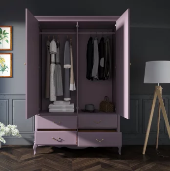 Шкаф Leontina Lavanda 130X60X205 CM