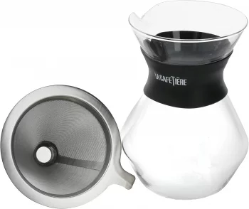 Стеклянный графин с ситечком для кофе La Cafetière 400 ml