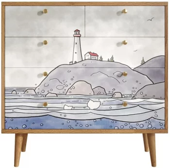 Комод Berber 90X45X90 CM