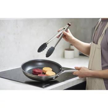Щипцы кухонные smartchef, 33,5 см, серо-бордовые