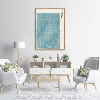 Репродукция картины Yatsuo no tsubaki 75X105 CM