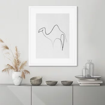Постер в раме Camel 42X52 CM