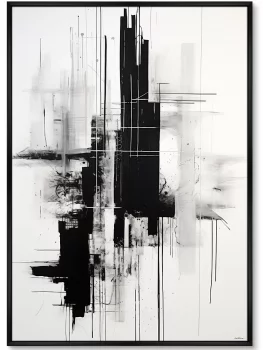 Набор из двух постеров на холсте The weightless city 75X105 / 75X105 CM