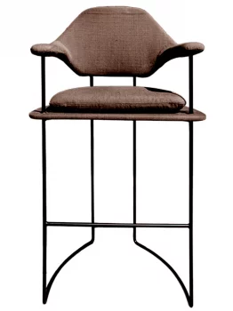 Стул барный Mova 65X61X113 CM коричневый