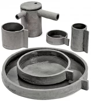 Чайник из керамического цемента FCK 800 ml