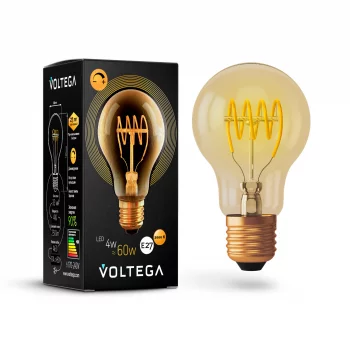 Светодиодная лампа Voltega Loft LED Груша 4Вт (≈60Вт) 2000K