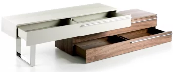 Тумбочка под телевизор из двух частей CPM 152X45X53 / 152X45X35 CM