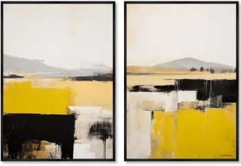 Набор из двух постеров на холсте Etudes of South 75X105 / 75X105 CM