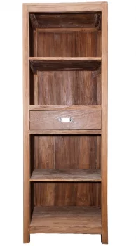 Шкаф книжный из тика Bermuda 65X45X180 CM