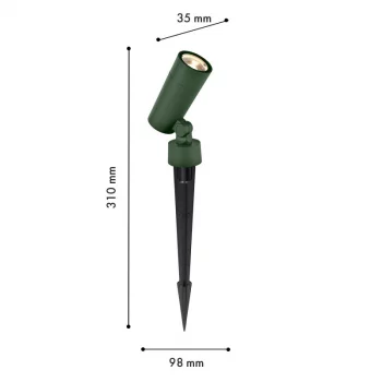 Грунтовый светильник Micron