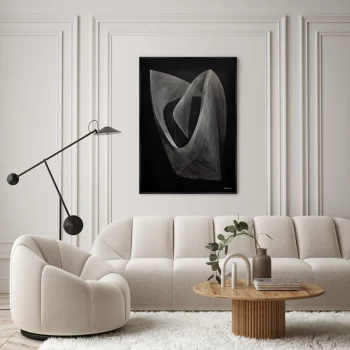 Постер на холсте Stone Flowers 75X105 CM