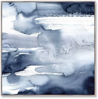 Постер на холсте Clouds over the river 105X105 CM
