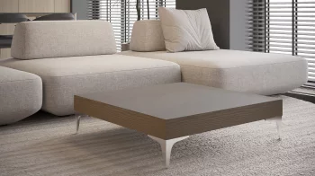 Журнальный стол Бэйс 90X25X90 CM