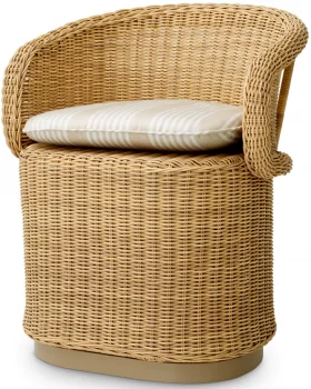 Садовый обеденный стул San Remo 60X60X74 CM