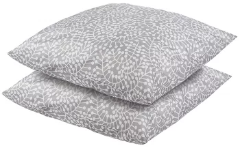 Набор наволочек Scandinavian Touch 70X70 / 70X70 CM серого цвета