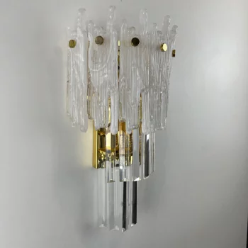 Настенный светильник Murano Glass Ice 25X14X45 CM