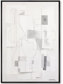 Набор из двух постеров на холсте Search for the shapes 75X105 / 75X105 CM