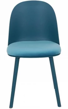 Стул Amato 50X45X80 CM синего цвета