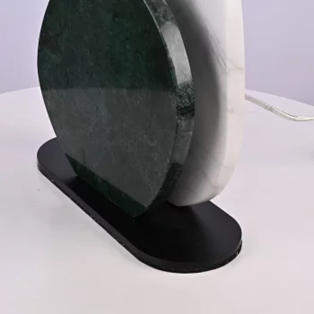 Настольный декоративный светильник Stoni Green Led 27X11X32 CM