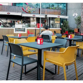 Стул пластиковый Bora Bistrot 49X54X83 CM