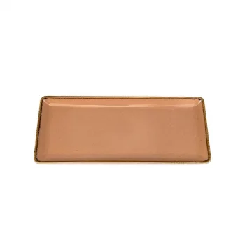 Блюдо прямоугольное 35*15см, оранжевый, Pearl, Kutahya