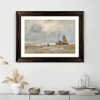 Постер View on the Beach 81X61 CM