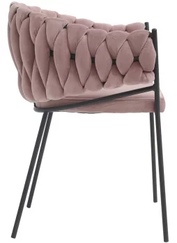 Стул Lind 60X53X77 CM розовый