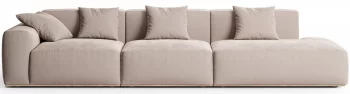 Диван с лаундж модулем Saga 315X105X76 CM