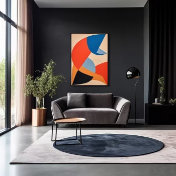 Постер на холсте Lobster The Cubic 75X105 CM