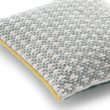 Декоративная подушка Cushion 50X50 CM серо-зелёная