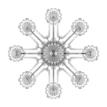Подвесная люстра Schon 66X66X100 CM