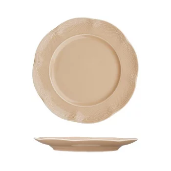 Тарелка d 21 см h2,5 см Aristocrat Peach Tea Noble [6]
