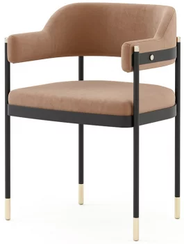 Стул в винтажном стиле Dale 59X49X78 CM
